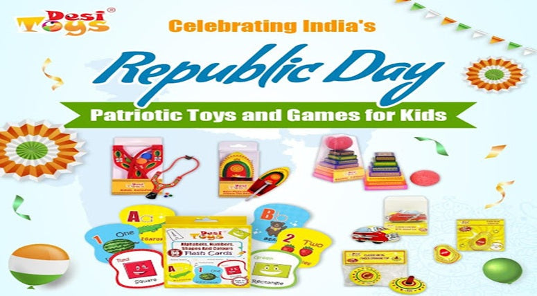 Celebrating India's Republic Day: Patriotic Toys and Games for Kids