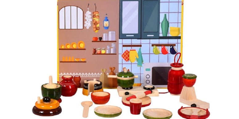 How Does Wooden Kitchen Set Toys Benefit Kids?