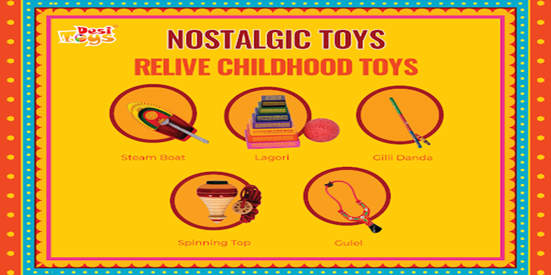 Nostalgia Unveiled: Rediscovering Popular Childhood Indian Toys and Games from the 90s
