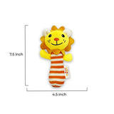 Lion Handle Rattle Soft Toy