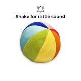 Plush Baby Rattle Ball