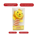 Lion Handle Rattle Soft Toy