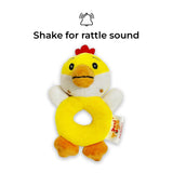 Chick Ring Rattle Soft Toy | Cotton | 3 Months+