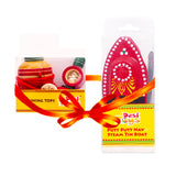 Steam Toy Boat With Spinning & Windup Tops Pack of 2 (Combo) | Wooden & TIn Toys | Collectible | Festive Gift For Kids