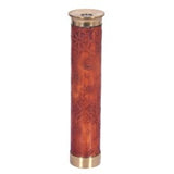 Handcrafted Kaleidoscope | Brass & Leather Toy | Collectible