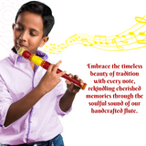 Desi Toys Handcrafted Flute | Wooden Bansuri | Collectible
