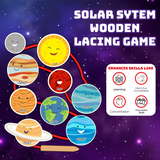 Desi Toys Solar System Wooden Lacing Game