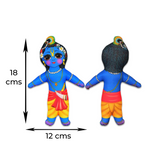 Krishna Doll Gifts Radha Krishna Dolls Pack Of 2 | Plush Cotton Soft Toys | Collectible Return Gift | Festive Gift for Kids