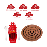 Steam Toy Boat & Swirl Game Combo | Wooden & Tin Toys | Collectible | Best For Kids Gifting Toys