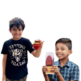 Spinning Top Lattu & Steam Toy Boat Combo | Wooden & Tin Toys | Collectible | Festive Gift | Cultural toys for kids