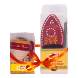 Spinning Top Lattu & Steam Toy Boat Combo | Wooden & Tin Toys | Collectible | Festive Gift | Cultural toys for kids