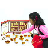 Premium Brass Miniature Pretend play Kitchen set | Brass Toys | Collectible