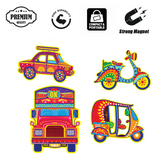 (Combo of 4) Fridge Magnet | Magnet Collection | Collectibles | Best For Gift Set