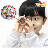 Handcrafted Kaleidoscope | Brass & Leather Toy | Collectible