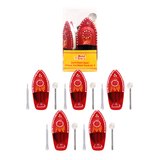 (Pack of 5) Putt Putt Nav | Steam Tin Toy Boat | Collectible Boat | Festive Gift For Kids