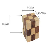 Snake cube puzzle , Ghan Akar Brain teaser