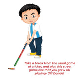 Gilli Danda Game For Kids | Vitti Dandu Wooden Toys | 8 Years + | Best For Gifting