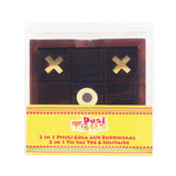 2 in 1 Solitaire & Tic Tac Toe Game