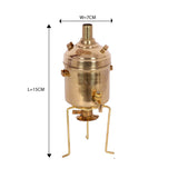 Brass Miniature Water Heater/Pital Bamba pretend play set, Collectible