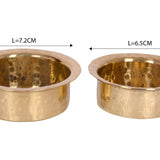 Miniature Vessel Set of 2 | Brass Toys | Collectible Pretend Play Set