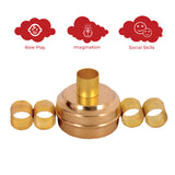 Miniature Pretend Play Set Masala Box | Brass | Collectible