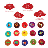 The Jungle Memory  Card Game for Kids.