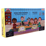 2 in 1 Strategy Board game of Nine Men Morris and Pachisi