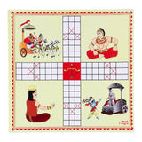 2 in 1 Strategy Board game of Nine Men Morris and Pachisi