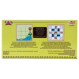2 in 1 Strategy Board game of Tic Tac Toe and Chauka Bara