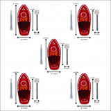 (Pack of 5) Putt Putt Nav | Steam Tin Toy Boat | Collectible Boat | Festive Gift For Kids