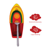 Premium Putt Putt Nav | Tin Steam Toy Boat | Collectible | Best For Kids Gifting Toys