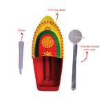 Premium Putt Putt Nav | Tin Steam Toy Boat | Collectible | Best For Kids Gifting Toys