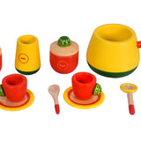 Wooden Indian Tea Kitchen set for Kids / Desi Garam Chai Playset