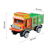 Miniature Hand painted Indian Truck | Wooden Toy Truck | Collectible